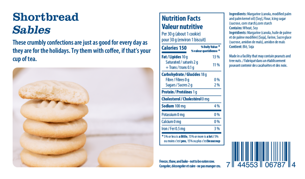 Nutritional Label