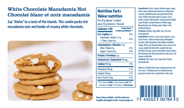 Nutritional Label